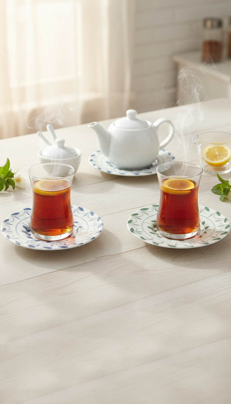 Petally Tea Set 165 ml - 6 persons