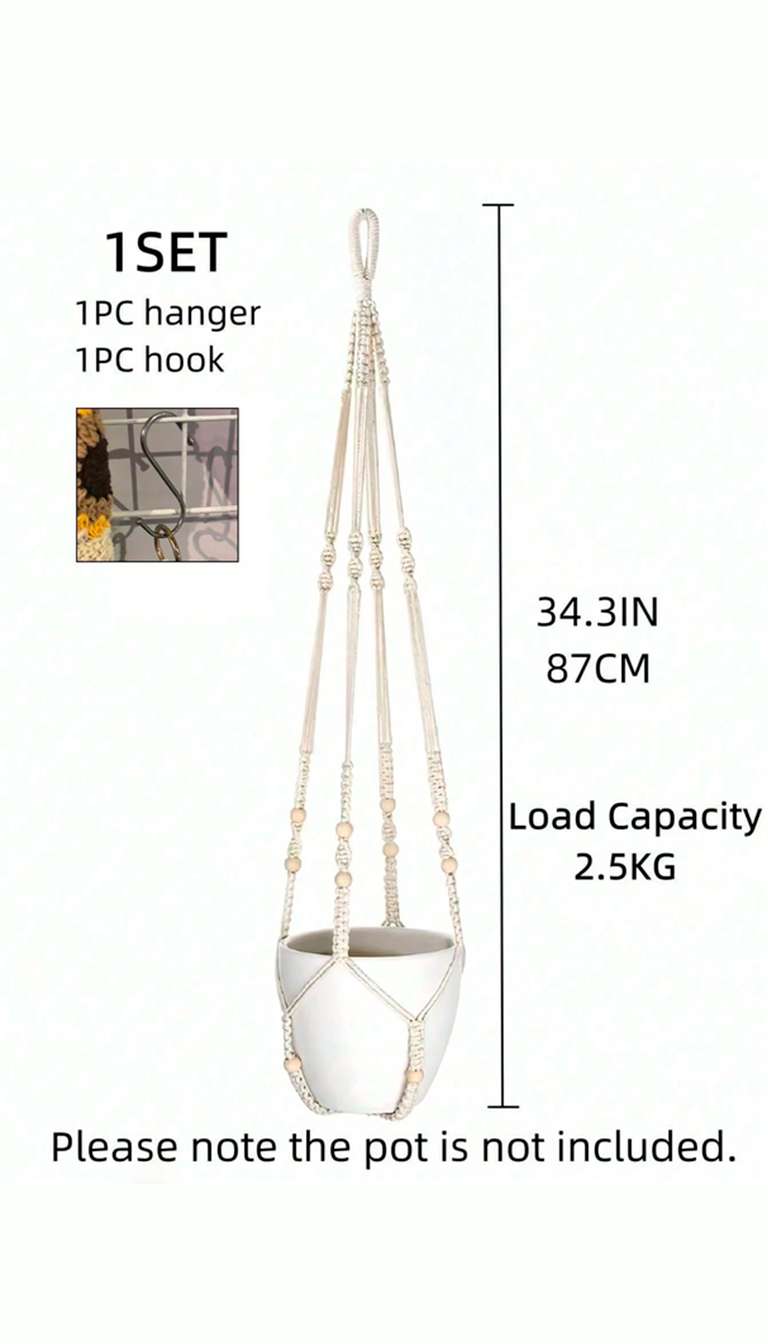 Macrame Plant Hanger - 87 cm