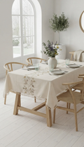 Golden Leaf Vine Tablecloth