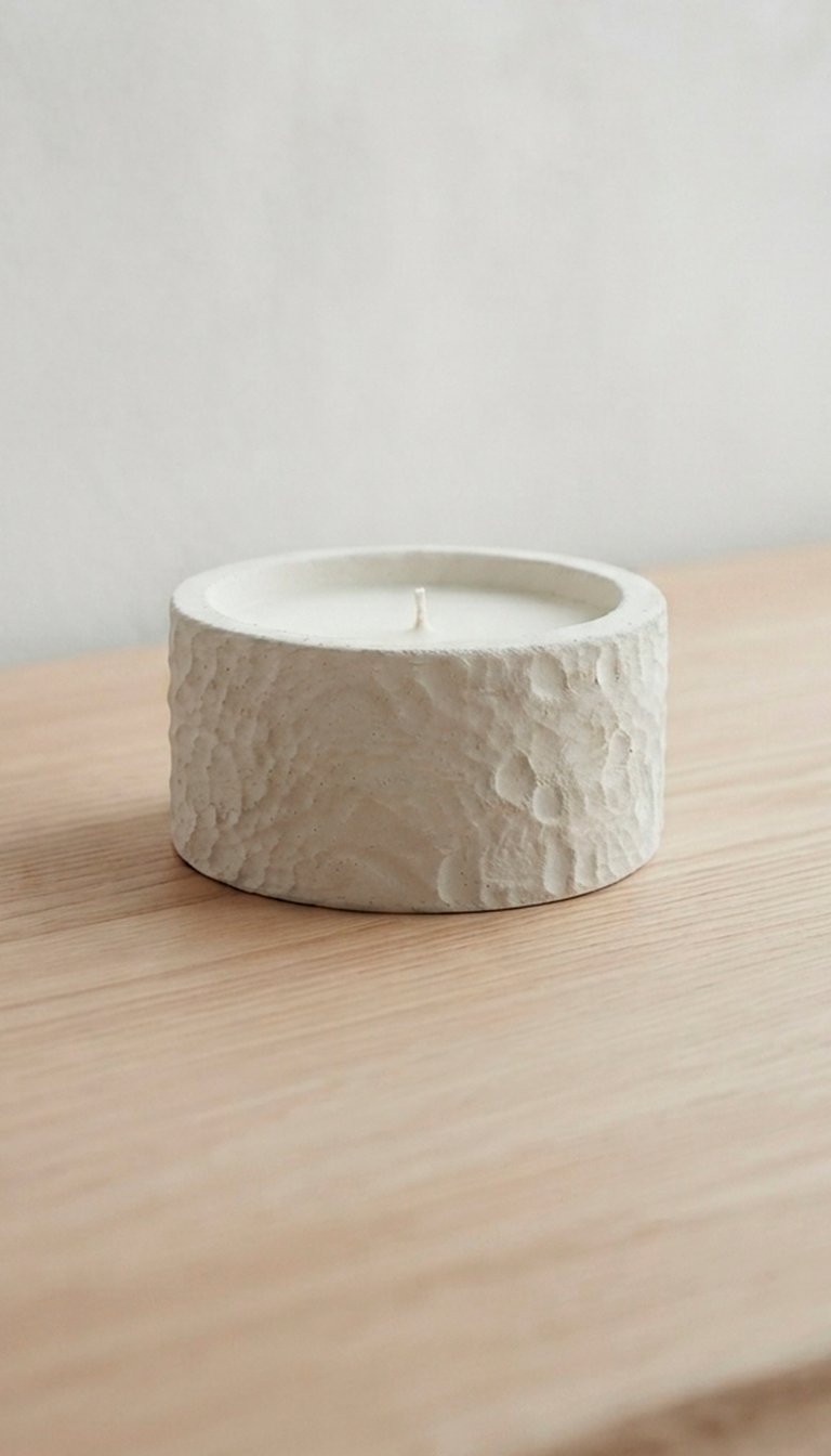 Rose Scented Candle Jar