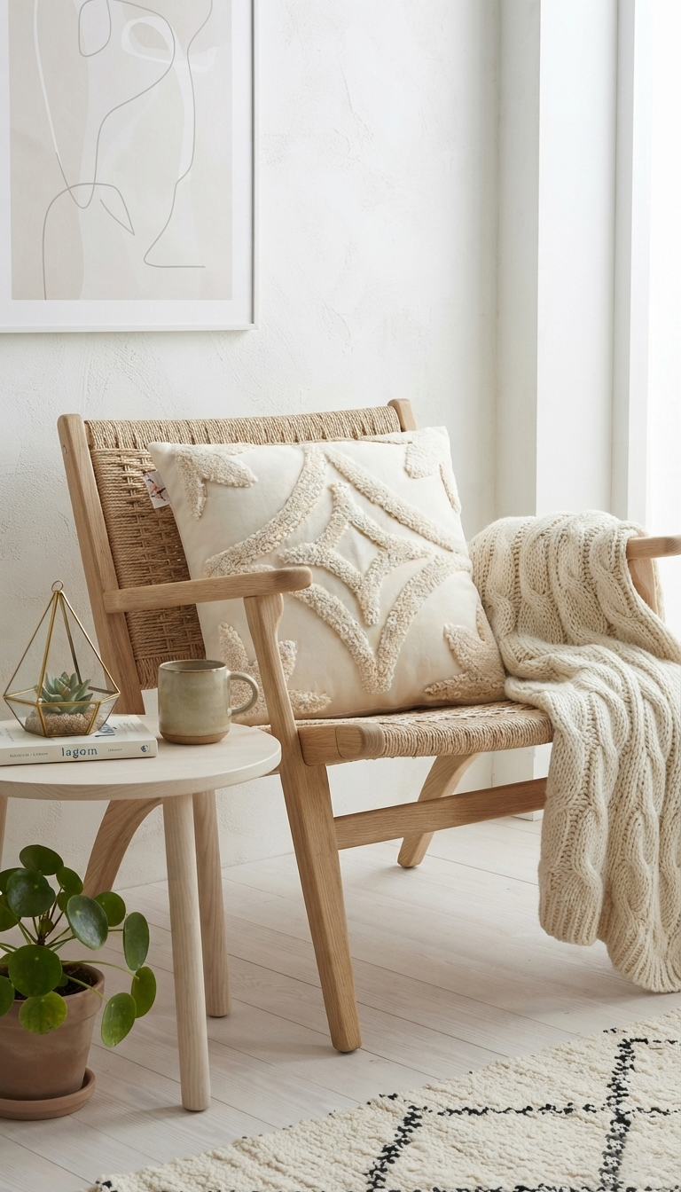 Star Tufted Cushion Cover
