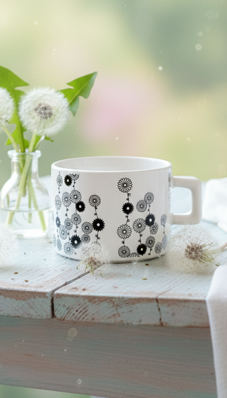 The Dandelion Whisper Mug