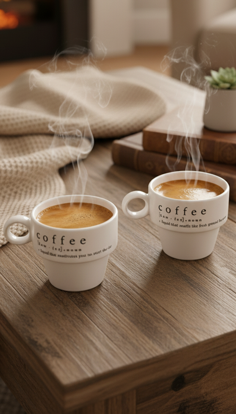 2 Pieces 105 ml Espresso Set