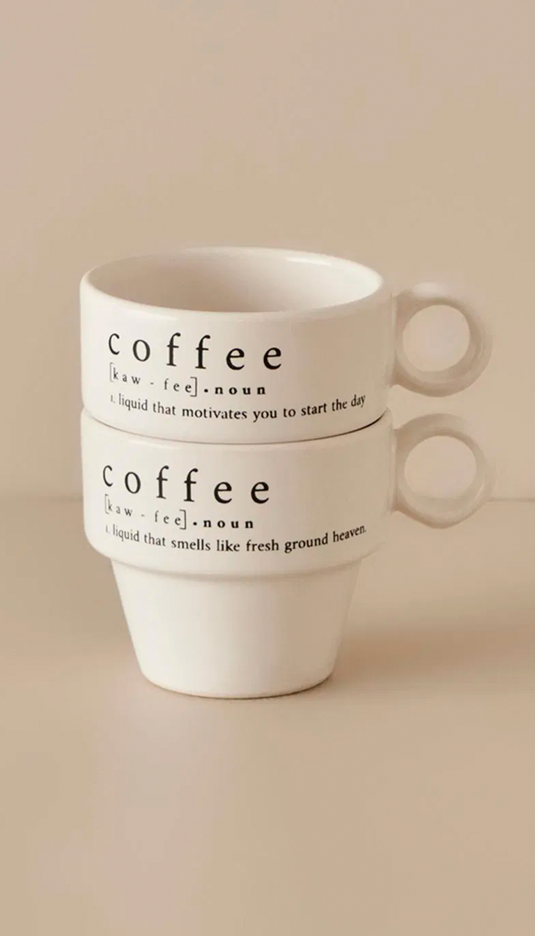 2 Pieces 105 ml Espresso Set