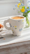 Handcrafted Wildflower Day Mug